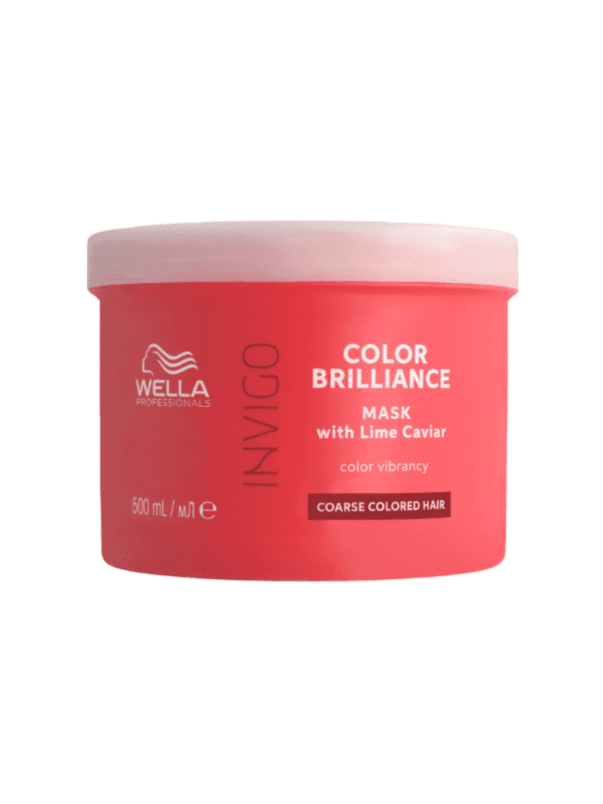Mascarilla Invigo Color Brilliance Cabello Grueso 500ml Wella Professionals