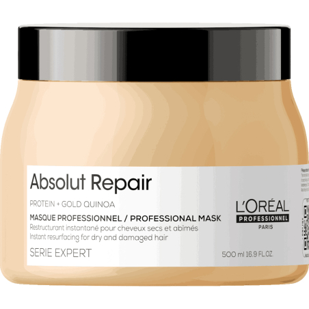 Mascarilla Absolut Repair para cabellos secos y dañados 500ml L`Oréal Serie Expert