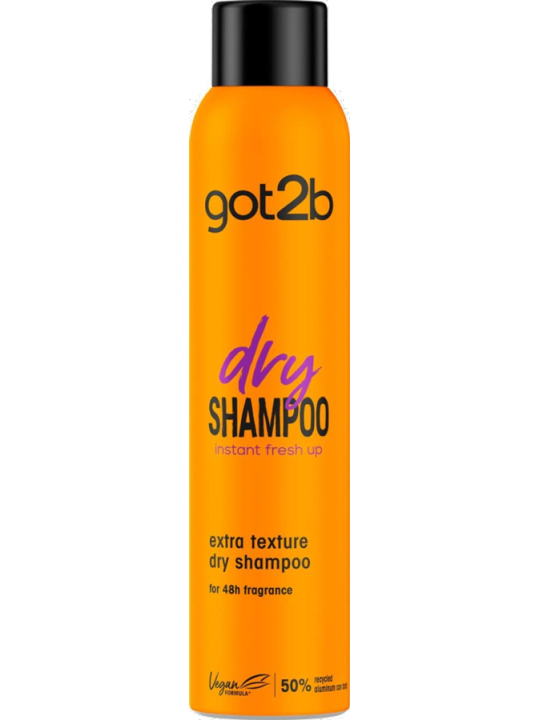 Champú en seco GOT2B DRY SHAMPOO Extra Clean & Soft Texture Schwarzkopf