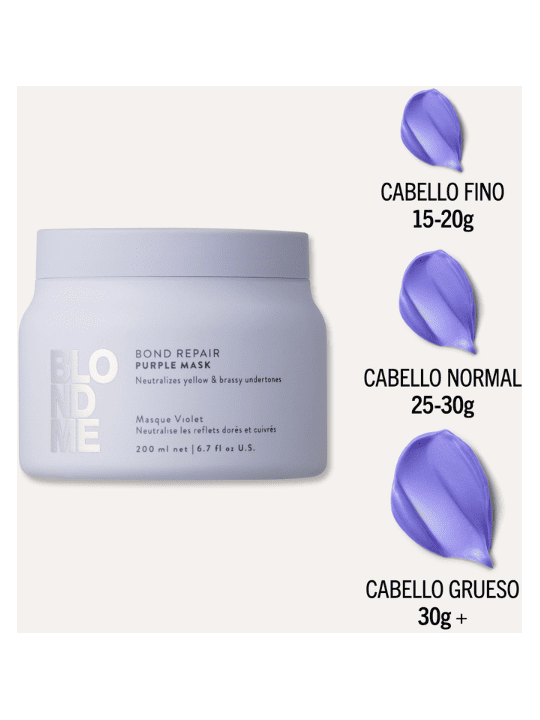 Tratamiento Morado Bond Repair BlondMe Schwarzkopf Professional