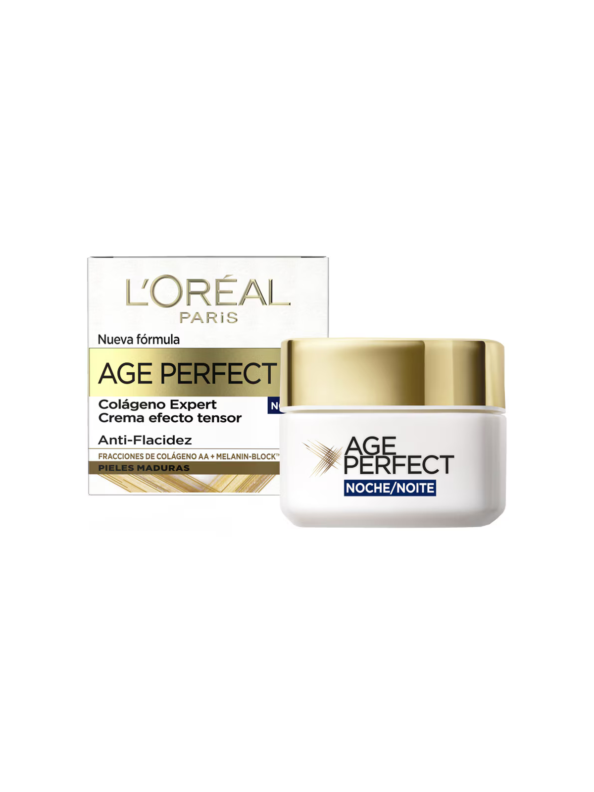 Crema Efecto Tensor Antiflacidez y Antimanchas Collagen Expert Age Perfect L'Oréal Paris